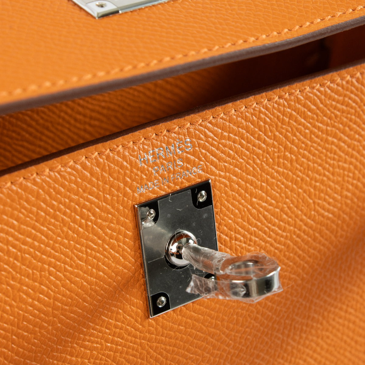 Hermès Kelly 25 Orange Epsom PHW