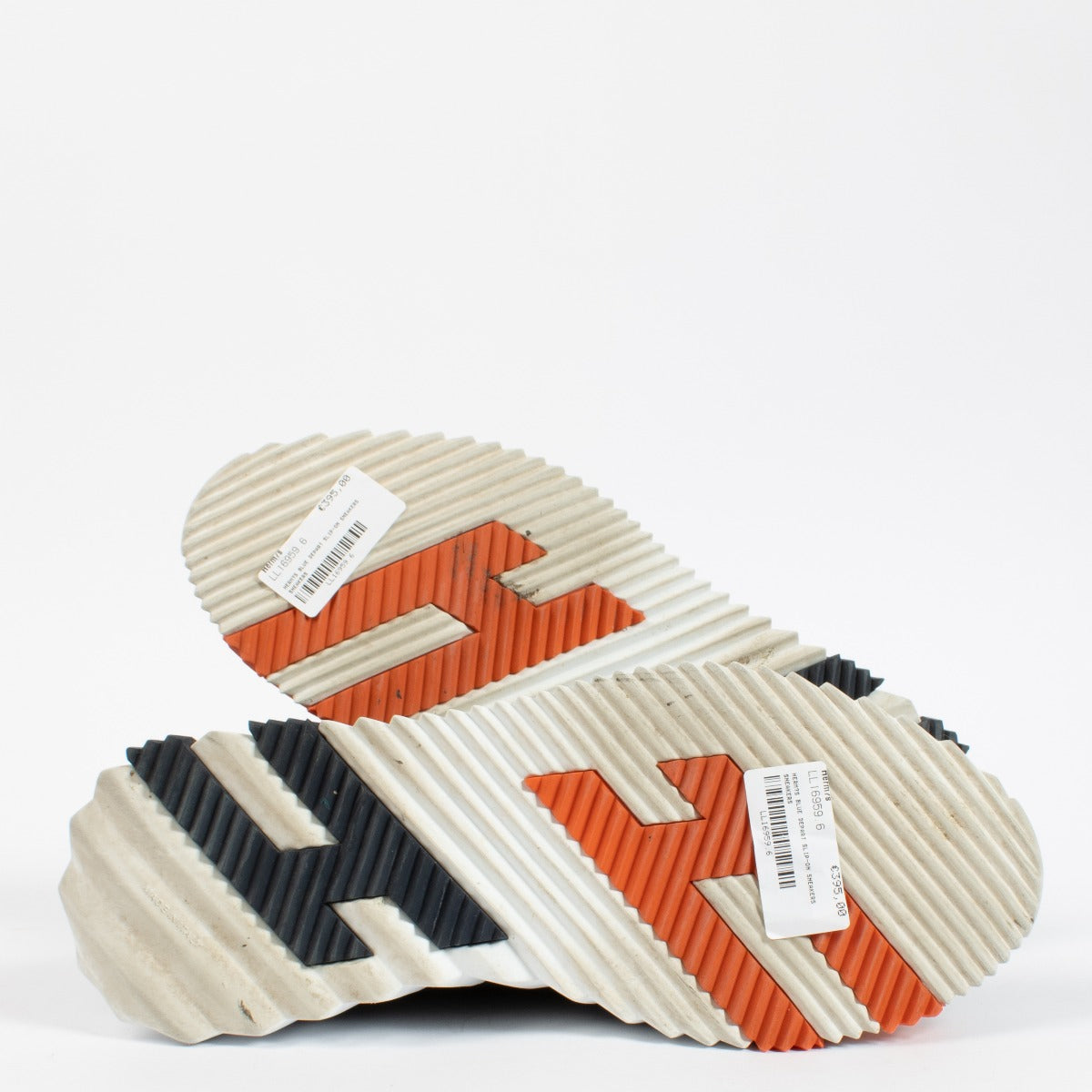 Hermès Blue Depart Slip-on Sneakers - Size 42