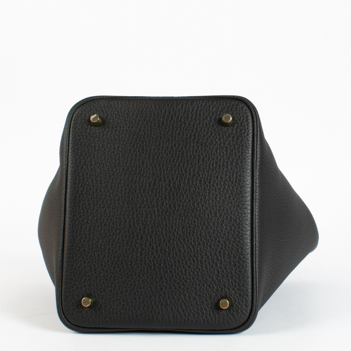 Hermès Picotin Lock 22 Black Clemence GHW