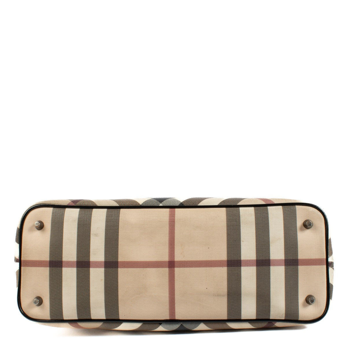 Burberry Monogram Shoulder Bag in very good condition, with a few visible signs of use. Shop at Labellov.