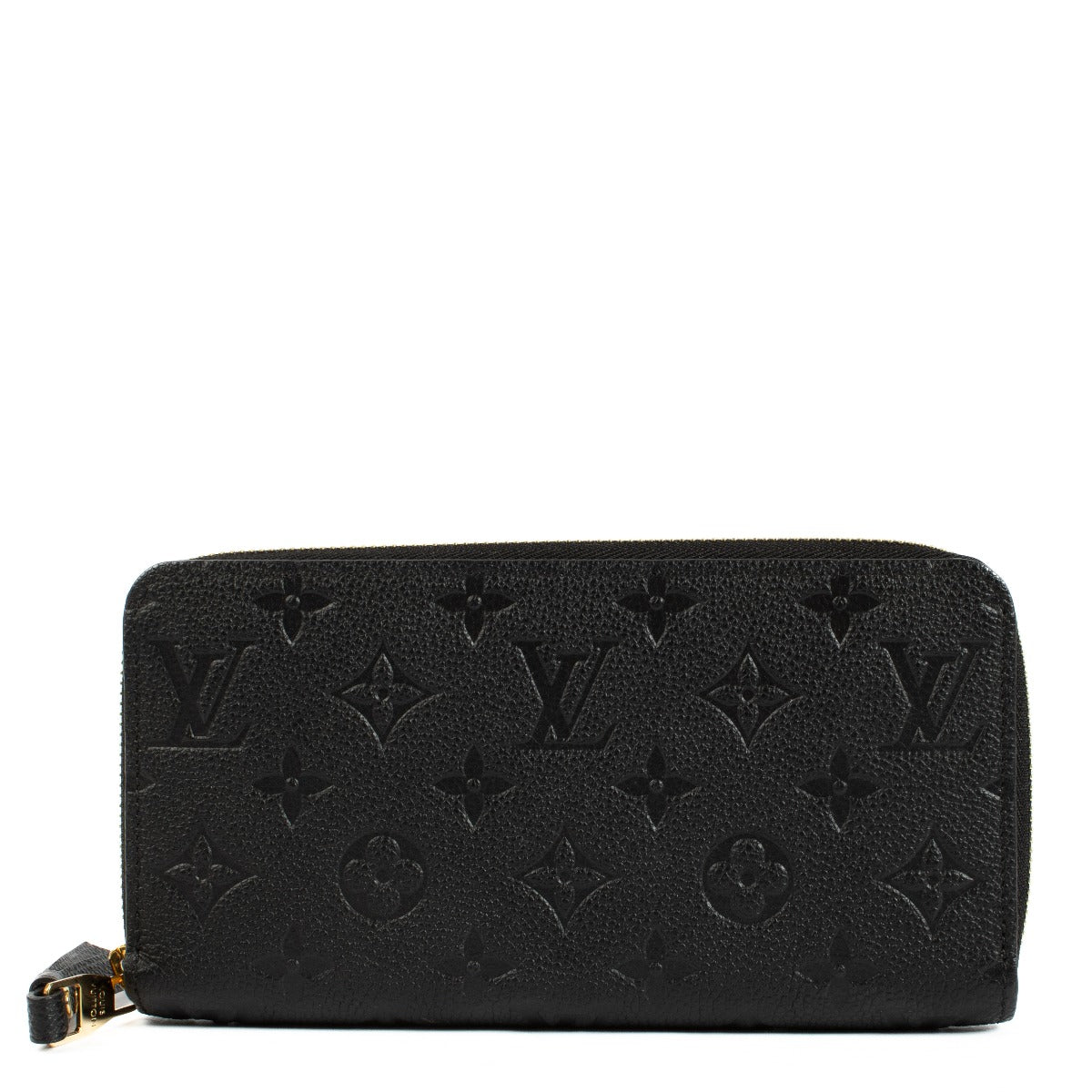 Louis Vuitton Monogram Empreinte Wallet crafted from embossed Monogram Empreinte leather. A sleek, elegant wallet with multiple compartments for cards, cash, and coins. Shop at Labellov.