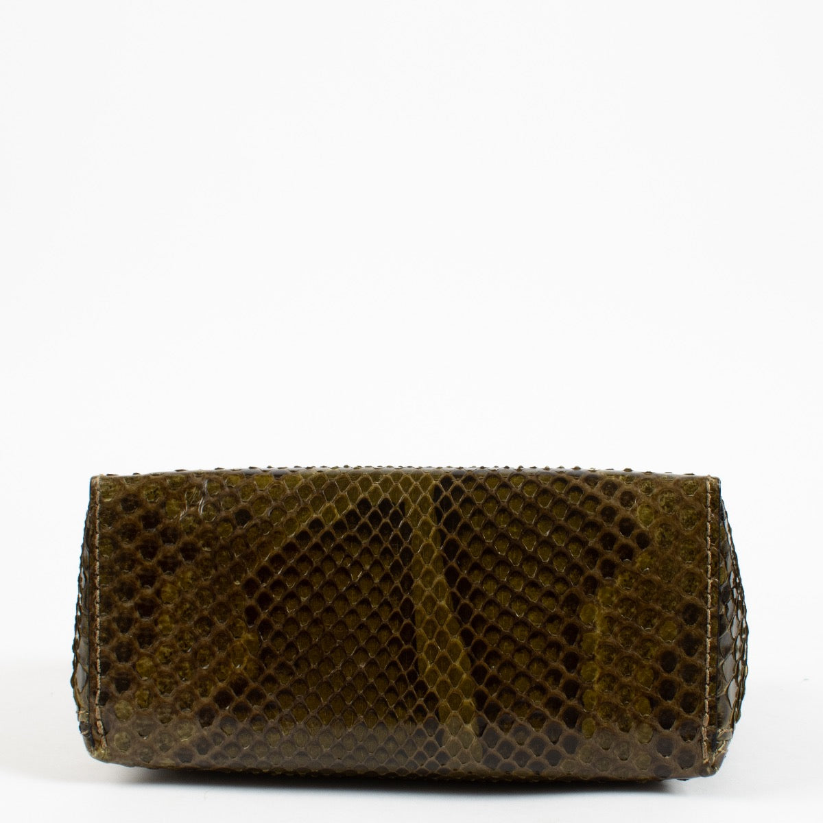 shop 100% authentic second hand Lebeau-Courally Brown Python La Duchesse Bag on Labellov.com