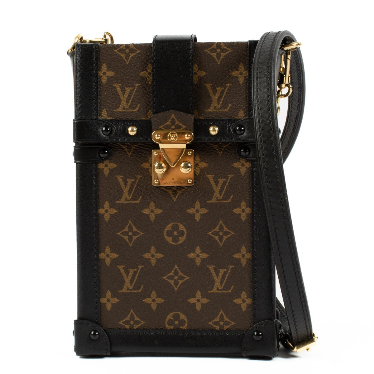 Louis Vuitton Monogram Pochette Trunk Verticale
