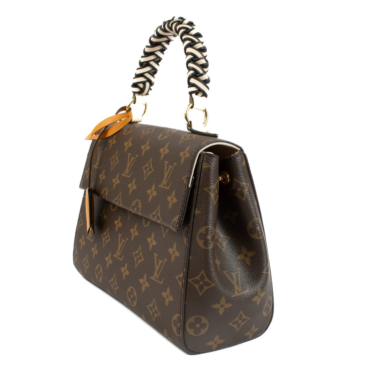 Louis Vuitton Monogram Braided Handle Cluny BB