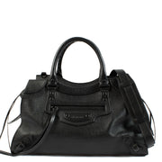 Authentic second hand Balenciaga Black Medium Neo Classic Bag