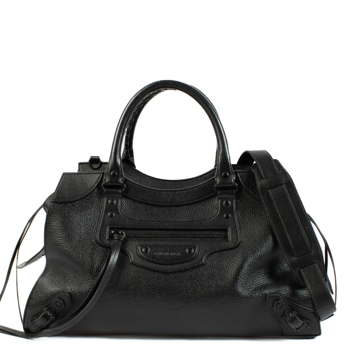 Authentic second hand Balenciaga Black Medium Neo Classic Bag