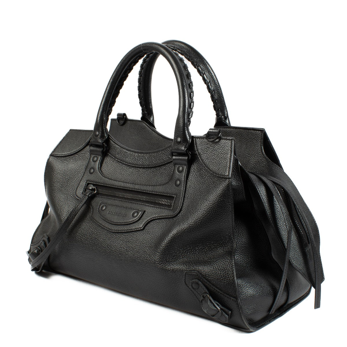 Authentic second hand Balenciaga Black Medium Neo Classic Bag