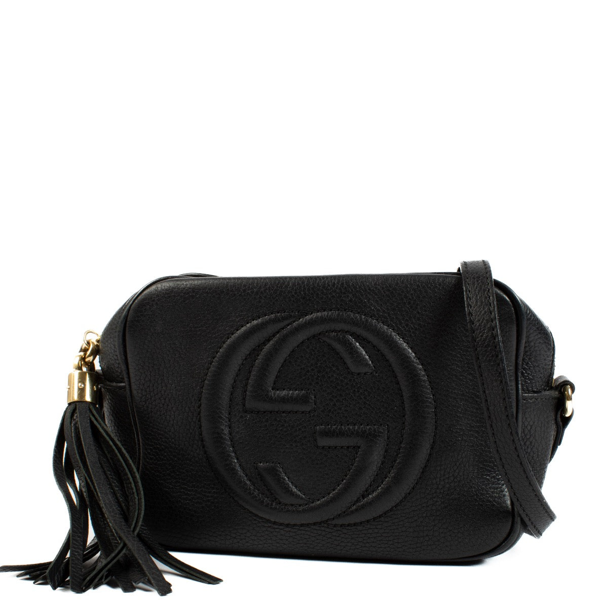 Gucci Black Soho Disco Crossbody Bag