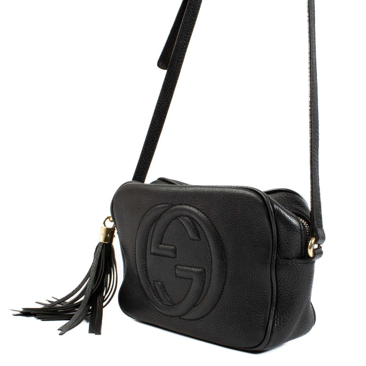 Gucci Black Soho Disco Crossbody Bag
