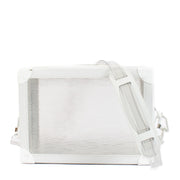 Buy authentic second hand Louis Vuitton White Transparent Leather Virgil Abloh Soft Trunk Bag Limited Edition Epi Plage at Labellov.com