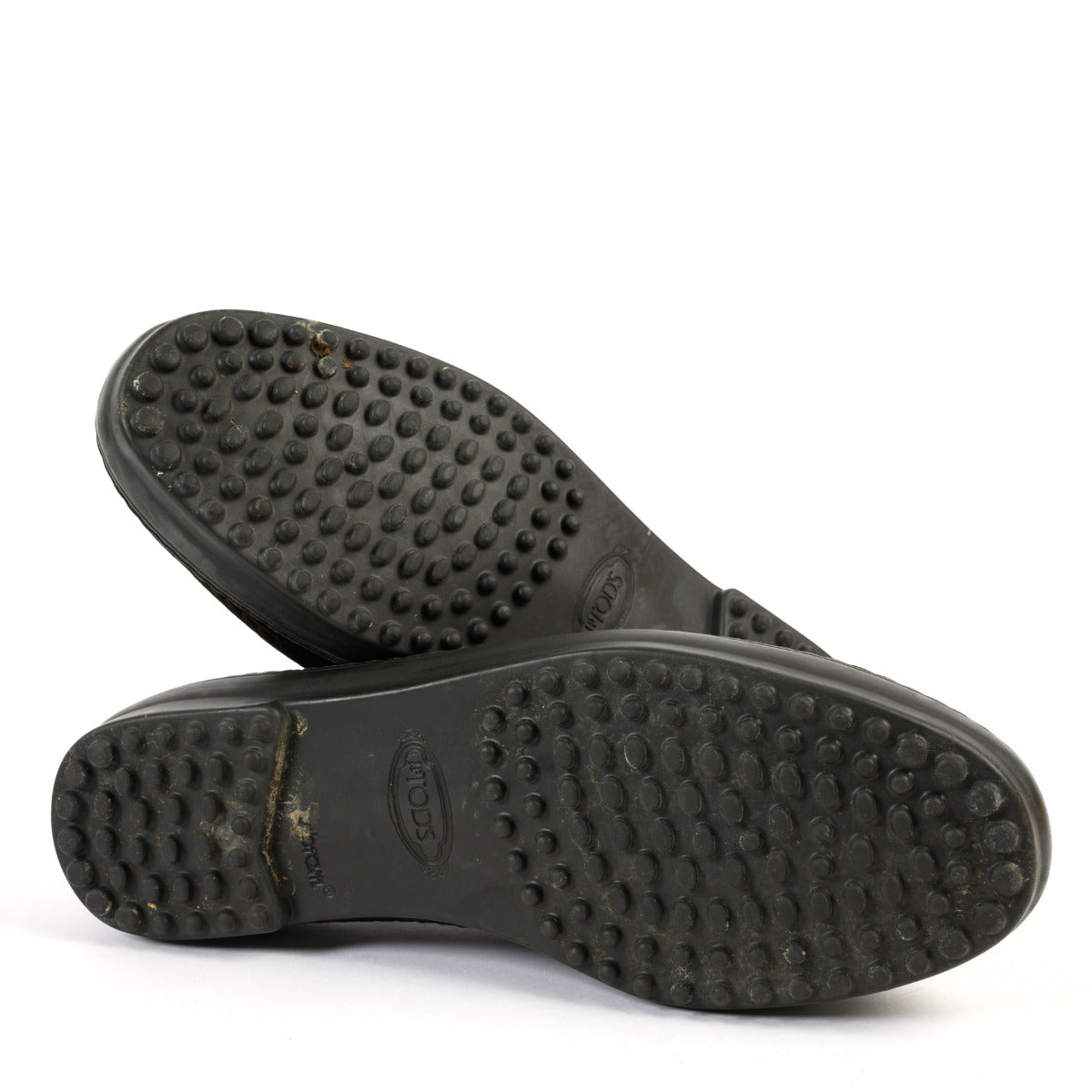 Mocassins plats Brigitte en daim marron Tod's - taille 39,5