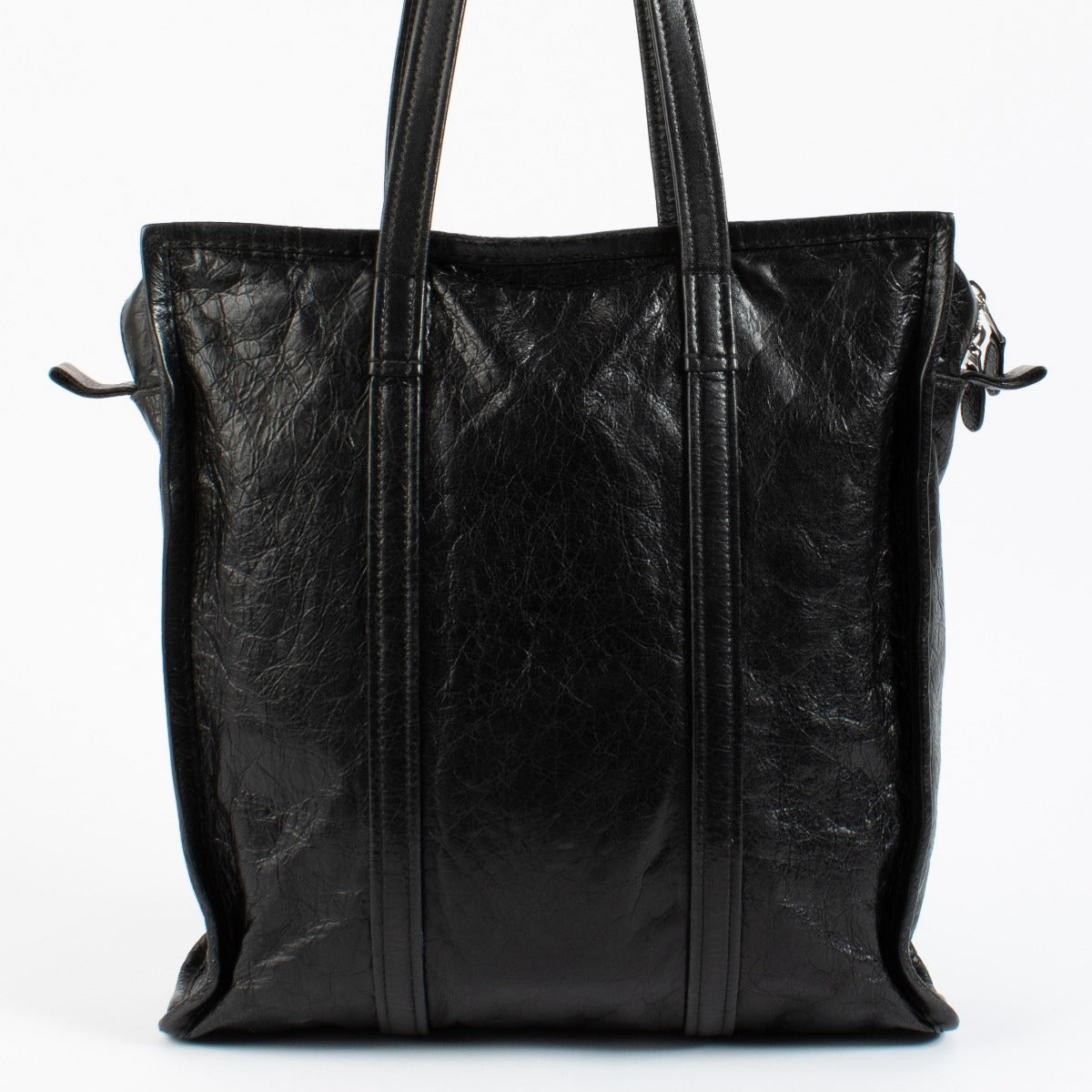 Balenciaga Black Arena Bazar M Tote Bag
