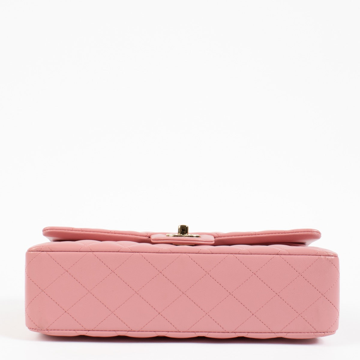 Shop authentic second hand Chanel Pink Lambskin Medium Classic 11.12 Bag on www.labellov.com