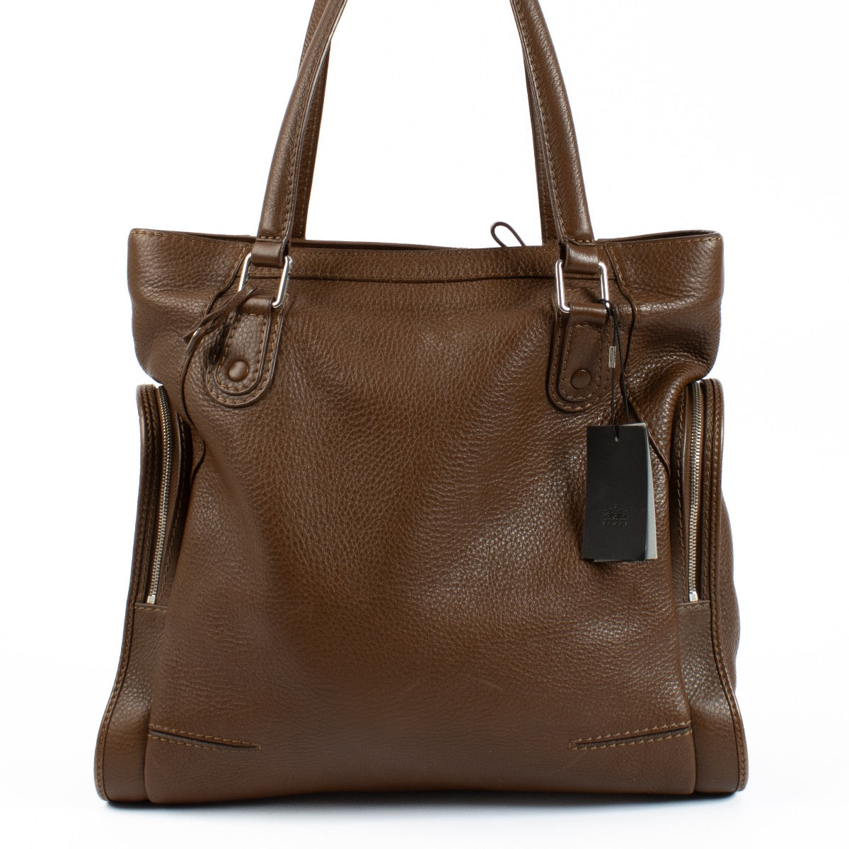 Authentic second hand Delvaux Brown Mercredi Shoulder bag on Labellov.com