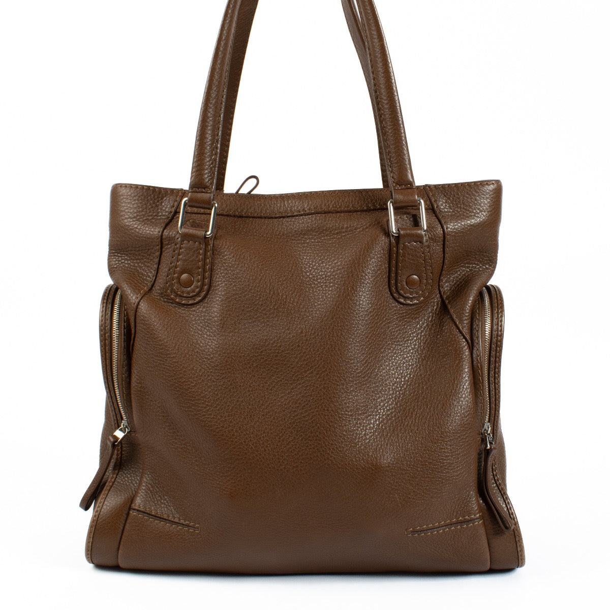Authentic second hand Delvaux Brown Mercredi Shoulder bag on Labellov.com