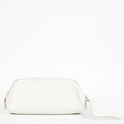 Shop the Delvaux White Leather Pouch second hand on Labellov.com