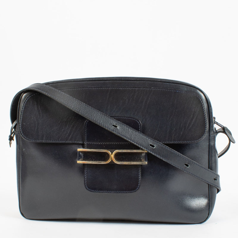 Shop 100% authentic secondhand Delvaux Vintage Blue Crossbody Bag on Labellov.com