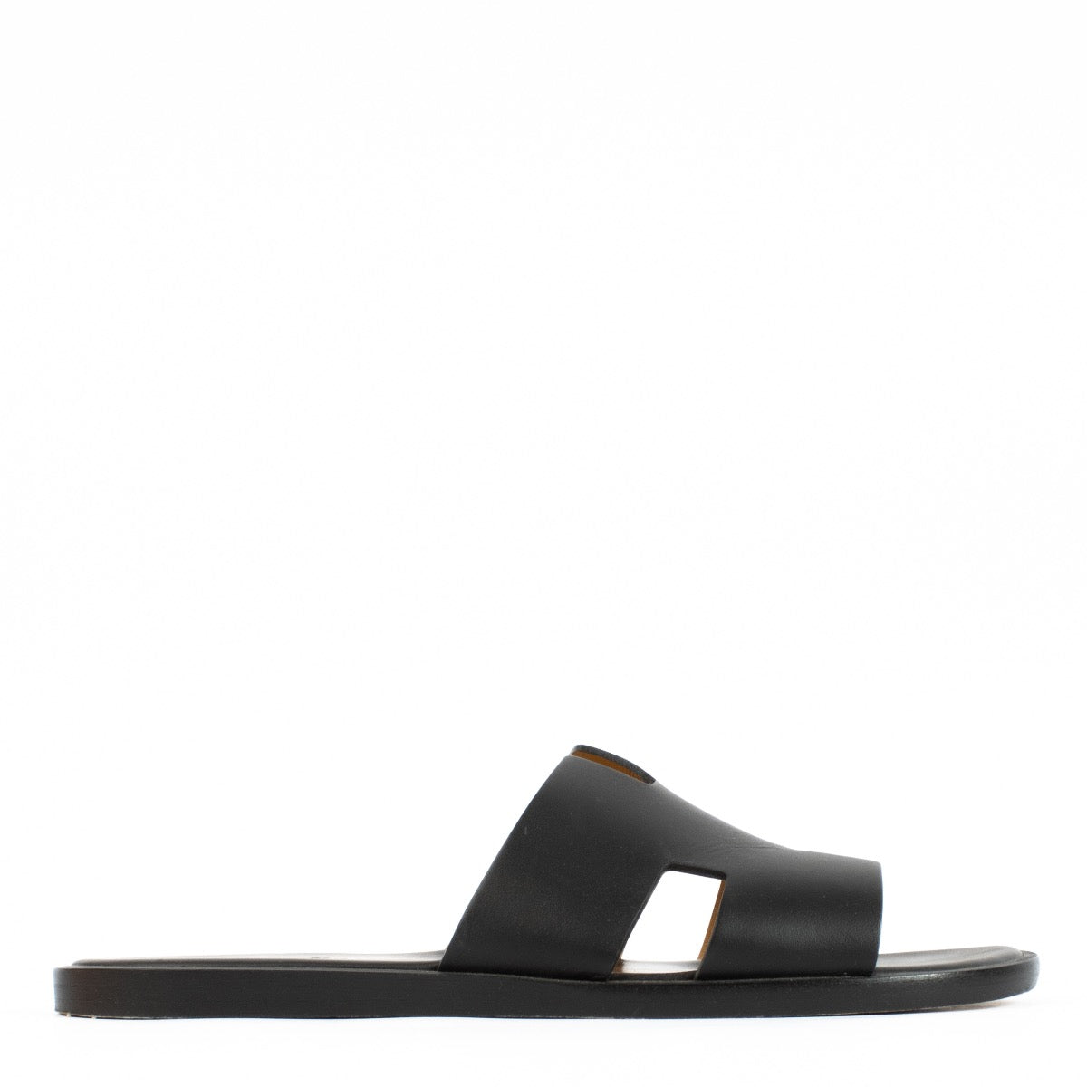 Hermès Zwarte Izmir Sandalen - Maat 42
