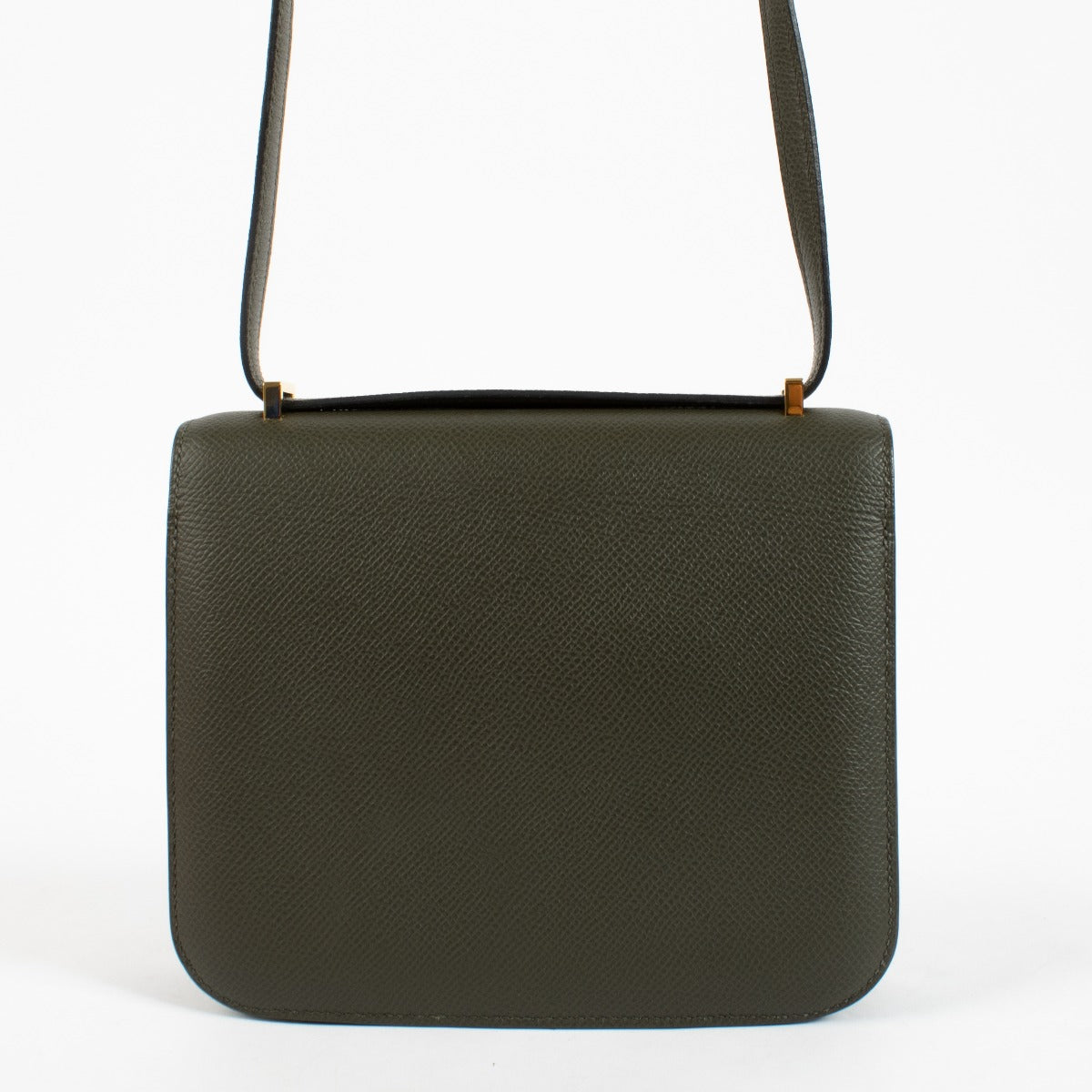 Hermès Constance Mini Vert Gris Epsom GHW