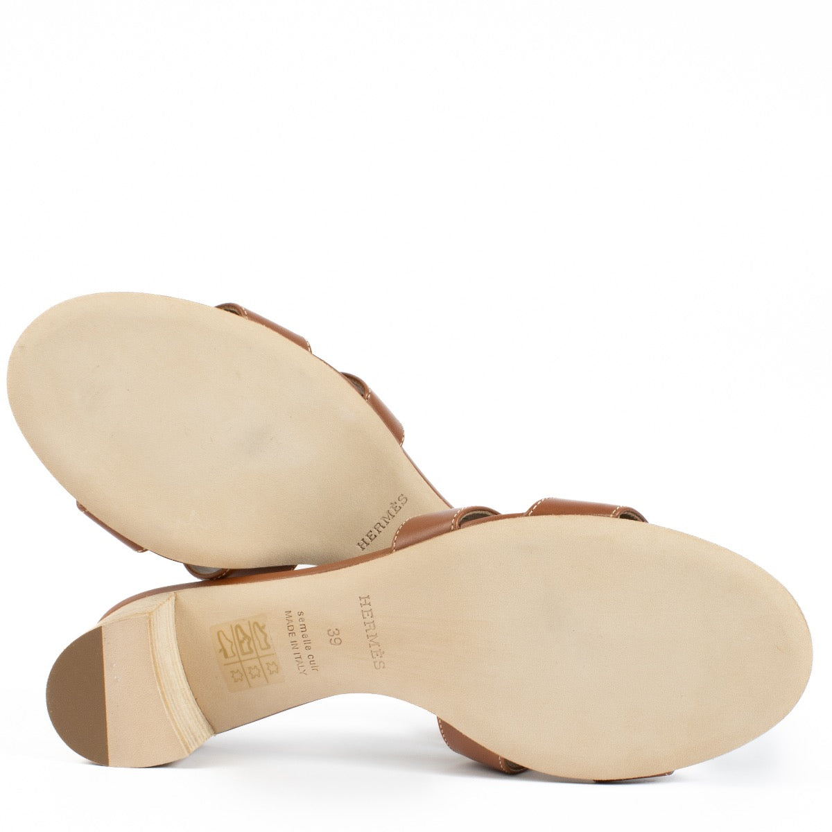Hermès Gold Oasis Sandalen - Maat 39