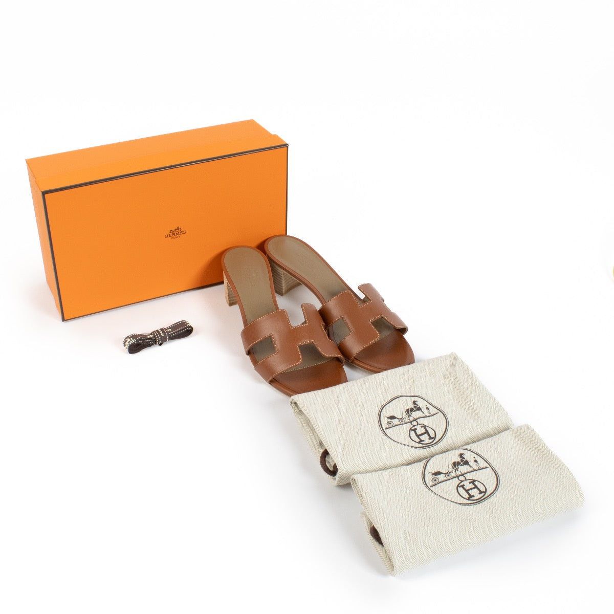 Hermès Gold Oasis Sandalen - Maat 39