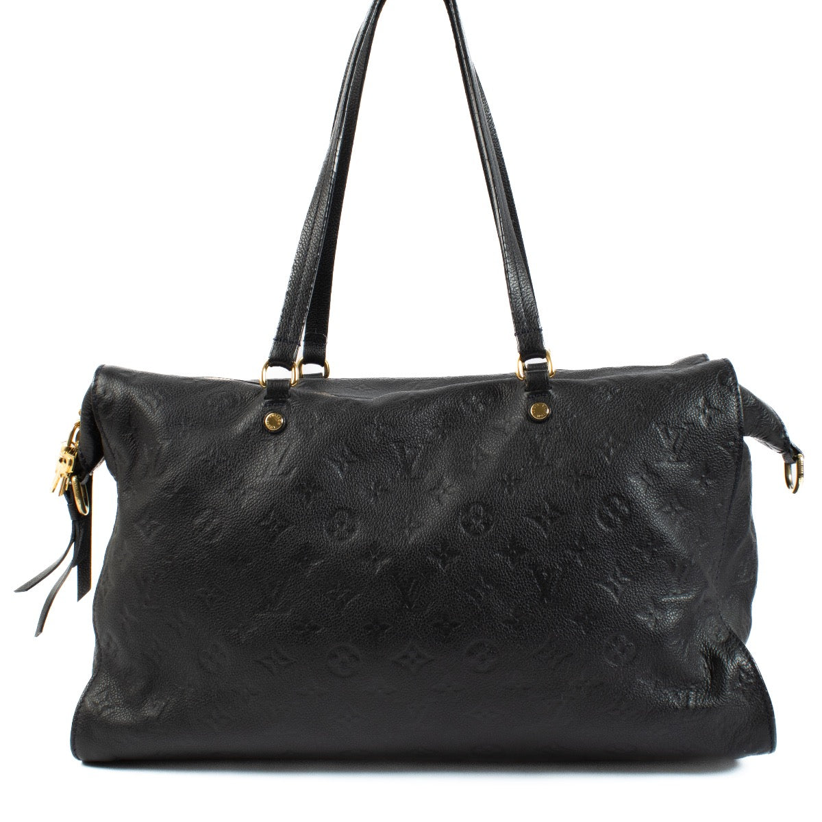 Shop safe online 100% Authentic second hand Louis Vuitton Blue Infini Monogram Empreinte Lumineuse Bag on Labellov.com
