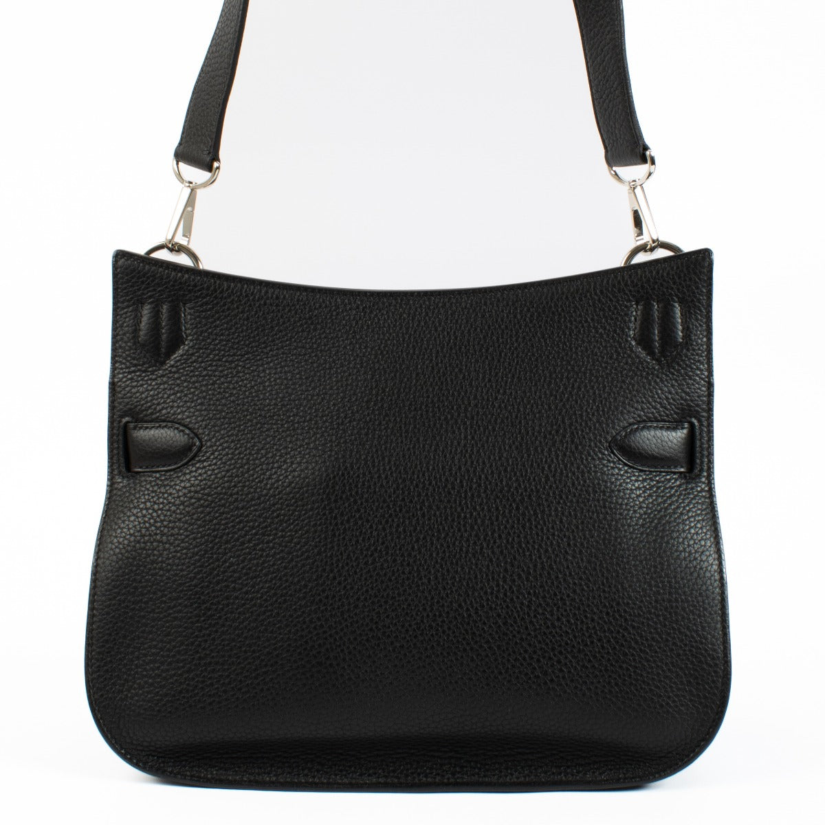 Hermès Jypsière 31 Black Clemence PHW
