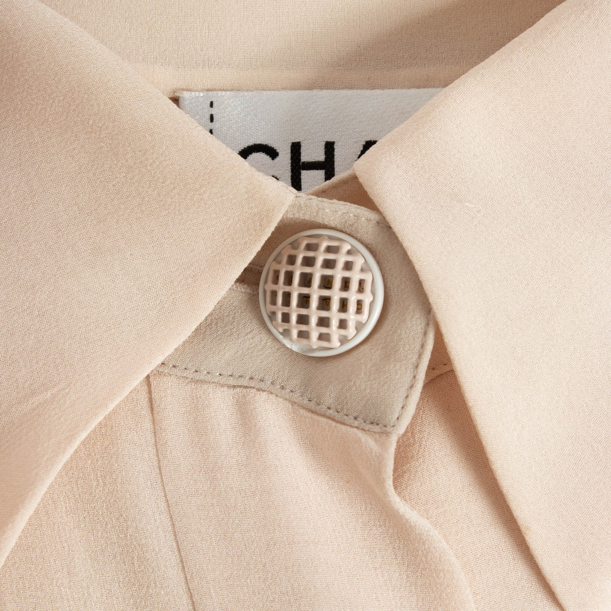 Authentic pre-loved Chanel 09P Pink Silk Bow Tweed Dress - Size 42 on Labellov.com