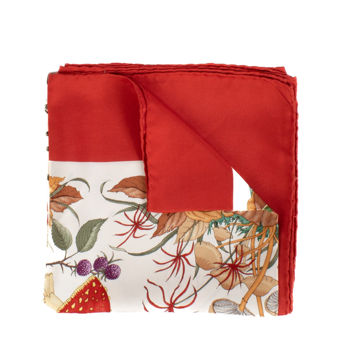 Authentic second-hand Gucci Mushroom Silk Scarf on labellov.com