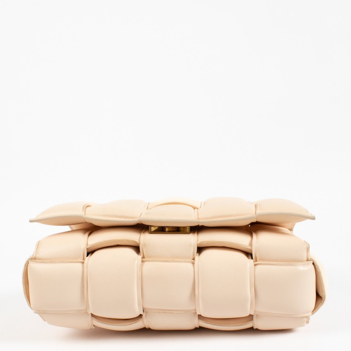 100% authentic second hand Bottega Veneta Beige Padded Cassette Bag Crossbody on labellov.com