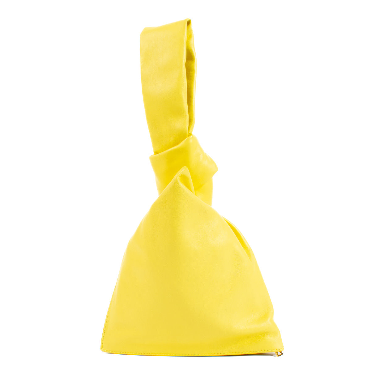 Bottega Veneta Sherbet Yellow Twist Minibag