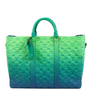 Louis Vuitton Taurillon Illusion Keepall Tote Bag