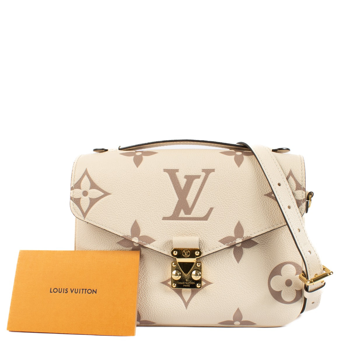 Authentic second hand Louis Vuitton Monogram Empreinte Pochette Metis Bag on Labellov.com