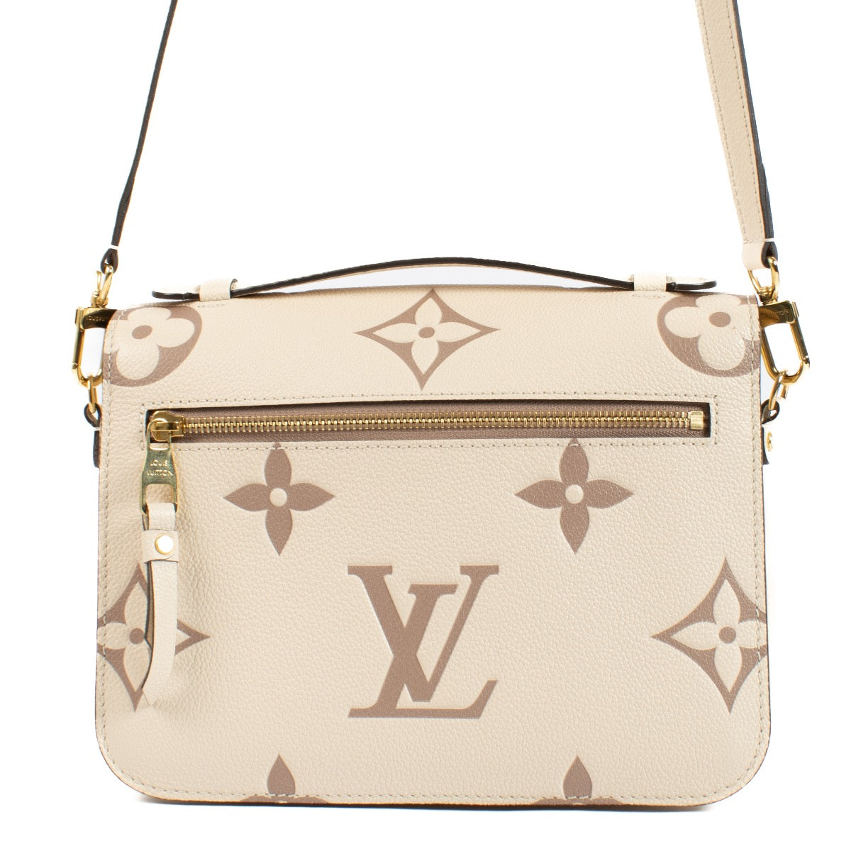 Authentic second hand Louis Vuitton Monogram Empreinte Pochette Metis Bag on Labellov.com