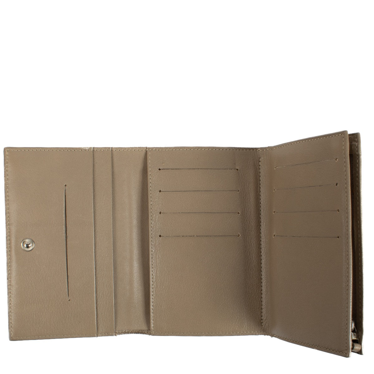 Delvaux Taupe Wallet