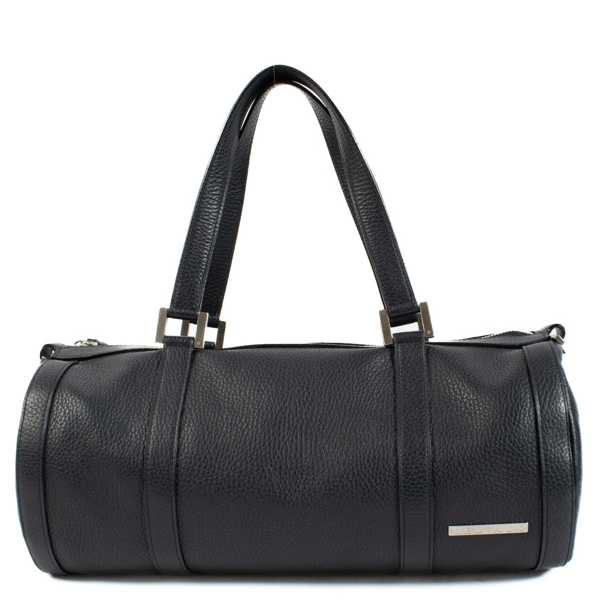 Delvaux Blue Cerf Le Lily Amber GM Handbag