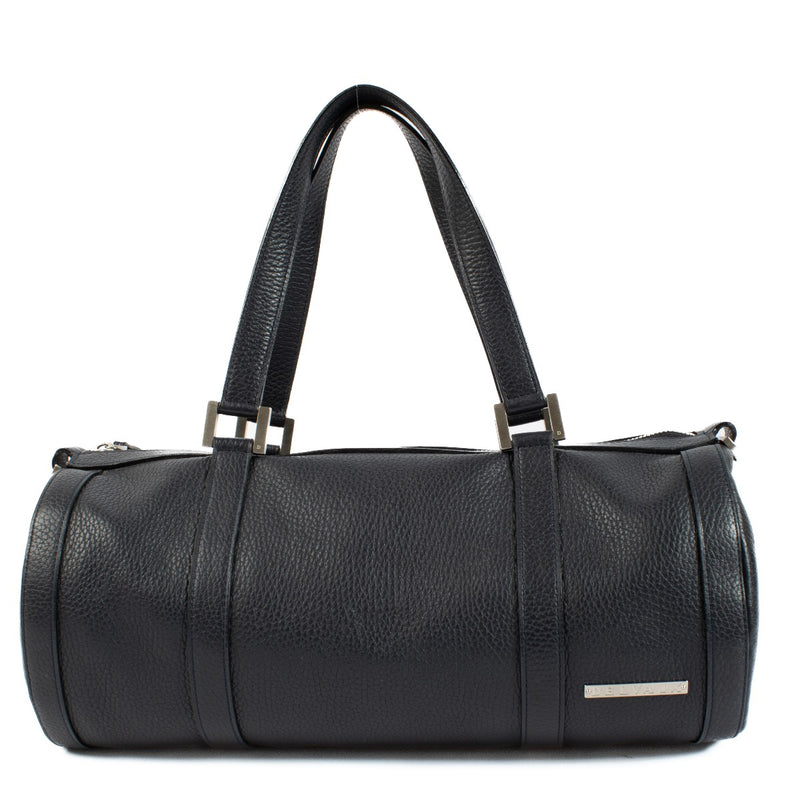 Delvaux Blue Cerf Le Lily Amber GM Handbag