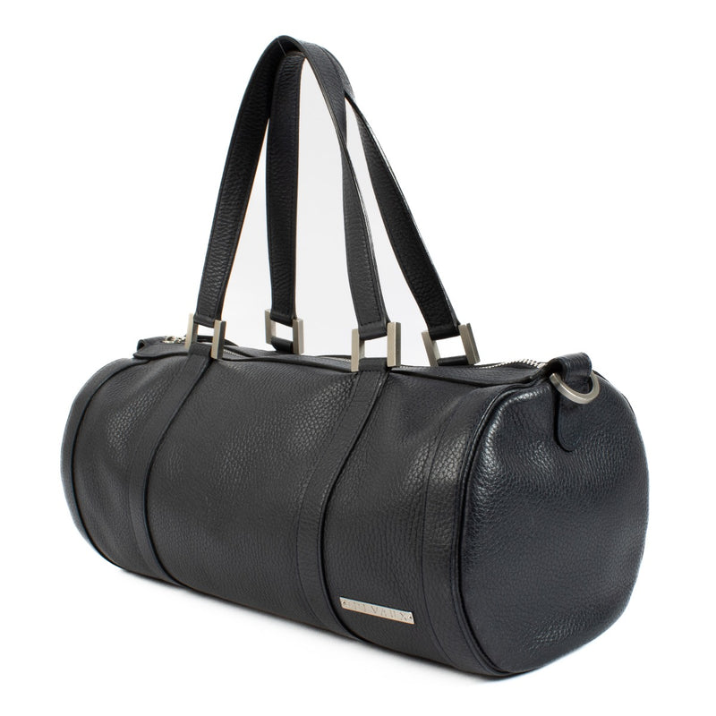 Delvaux Blue Cerf Le Lily Amber GM Handbag