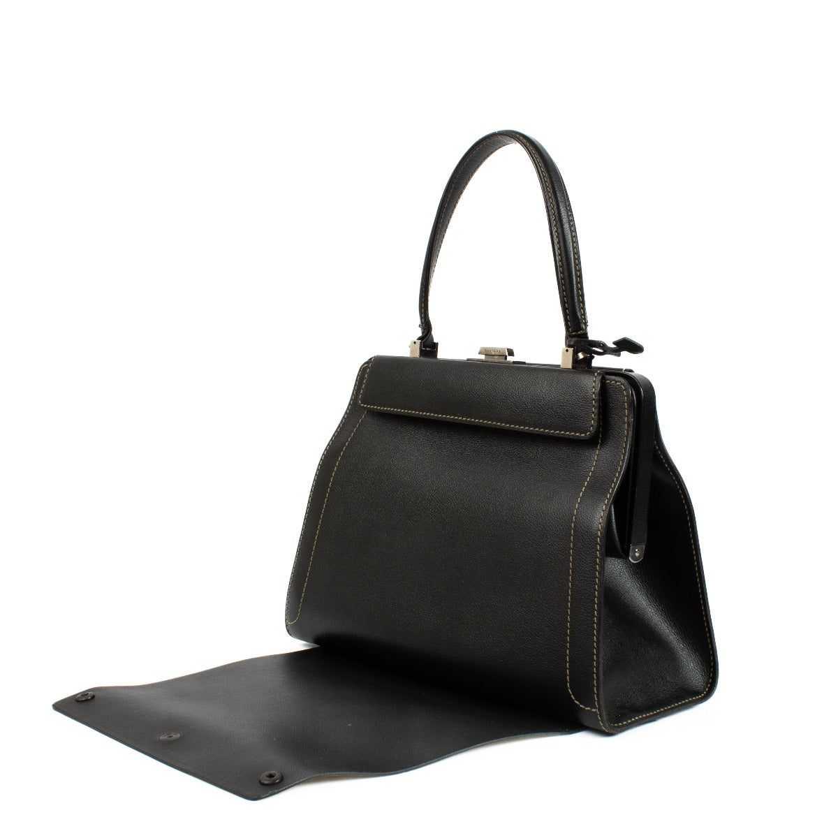 Delvaux Black Jumping Nouveau Illusion Bag