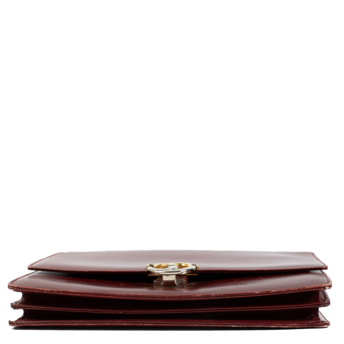 Gucci Vintage Burgundy Leather Handbag