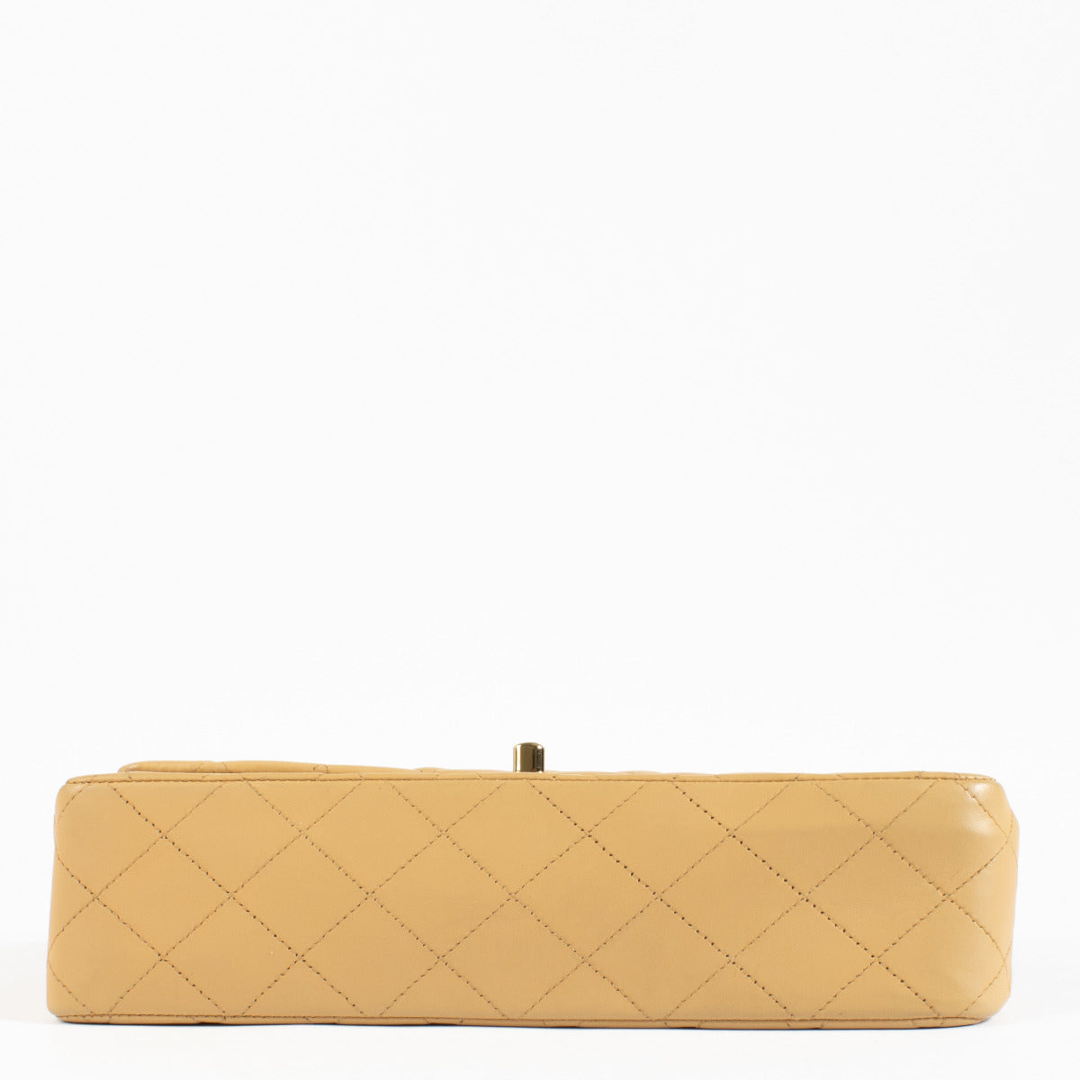 Chanel Vintage Beige Medium Classic Bag