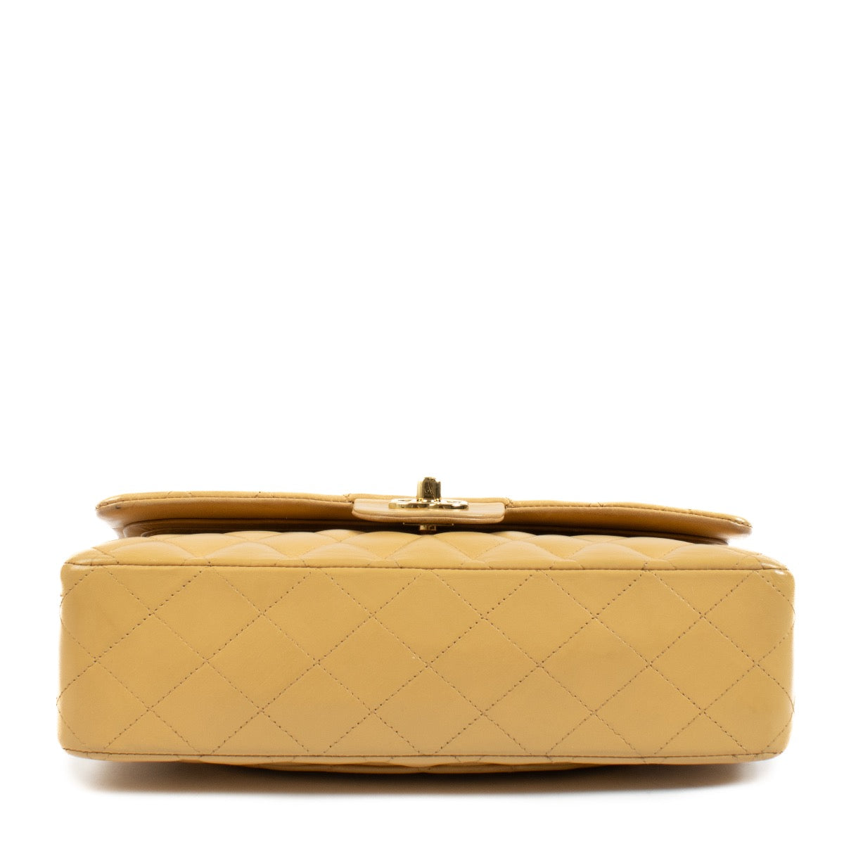 Shop 100% authentic second hand Chanel Vintage Beige Medium Classic Bag on labellov.com