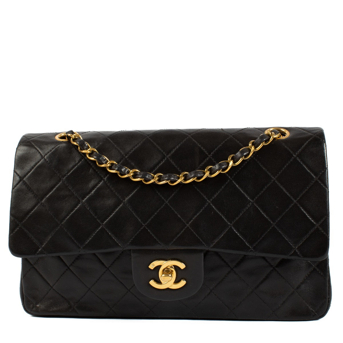 Chanel Vintage Black Medium Classic Flap Bag