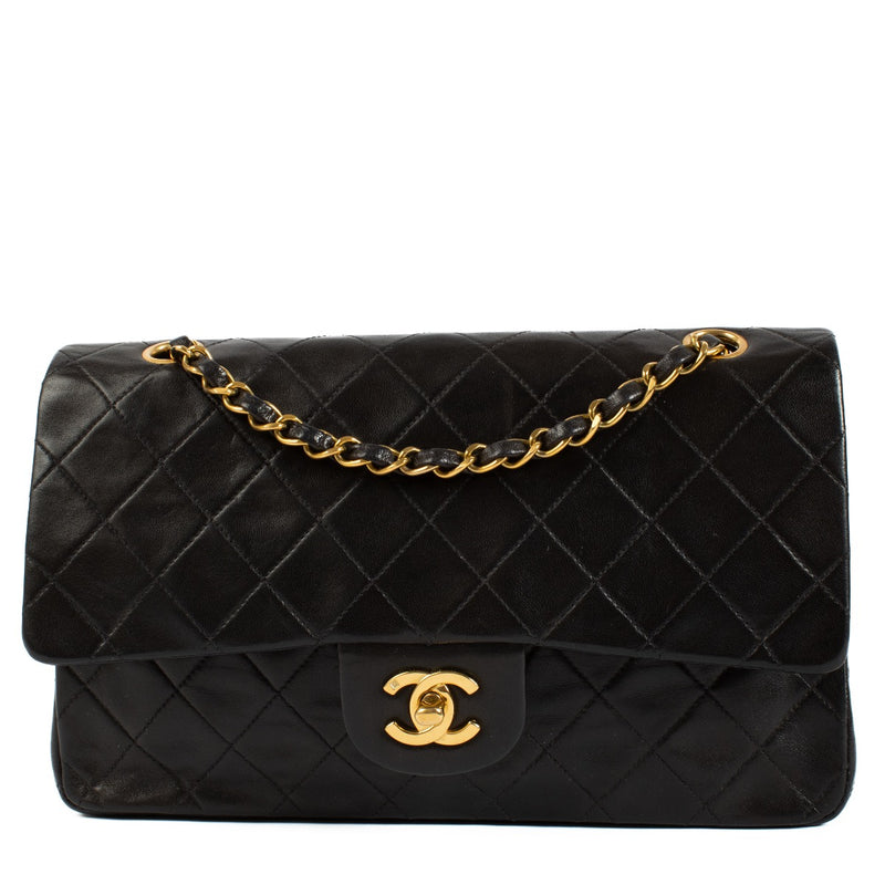 Chanel Vintage Black Medium Classic Flap Bag