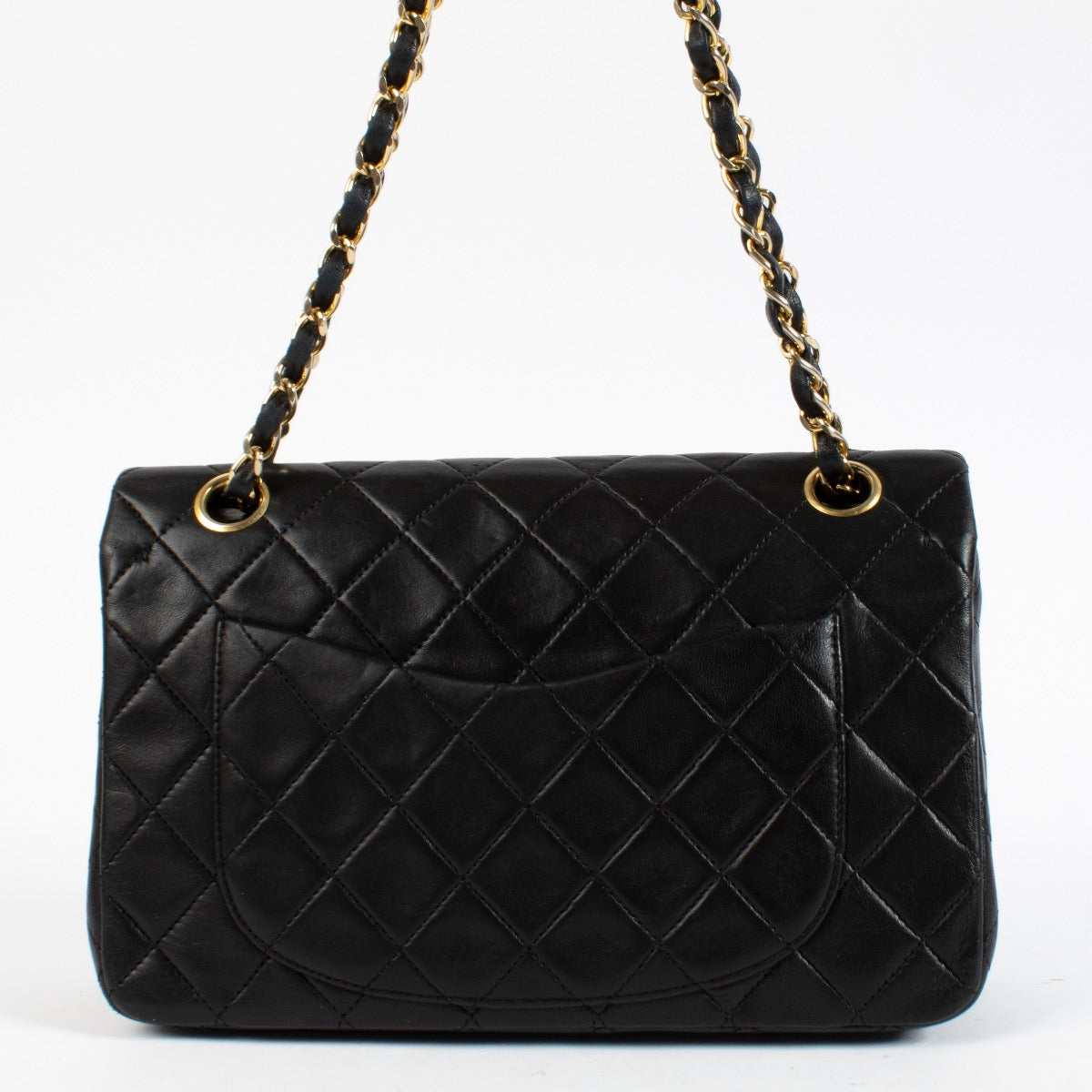 Chanel Vintage Zwarte Kleine Classic Tas