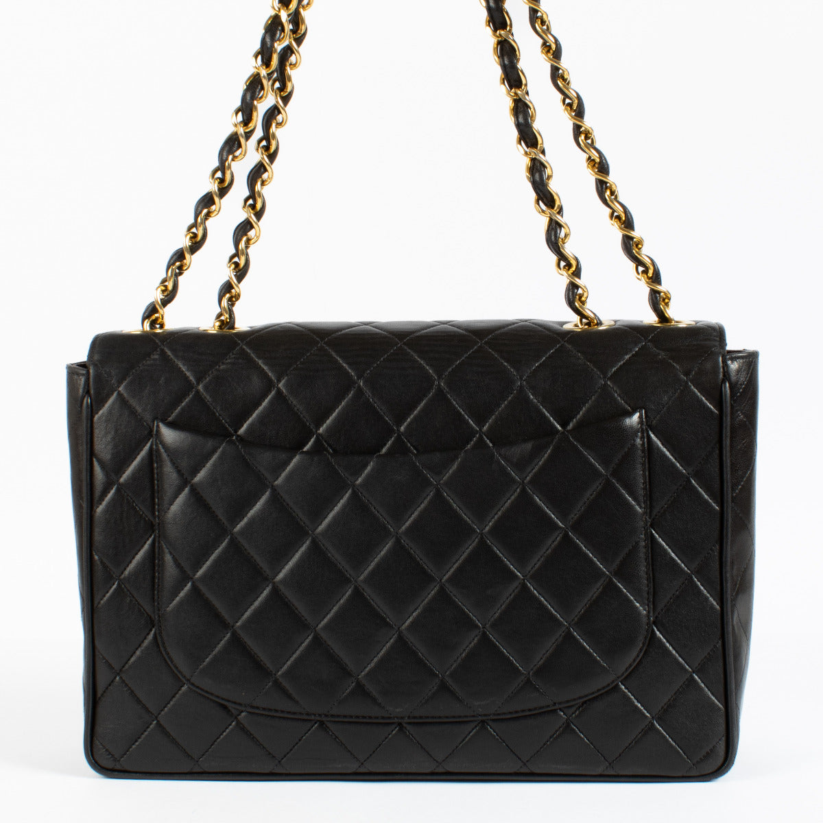 Chanel Zwarte Maxi Jumbo XL Classic Flap Bag