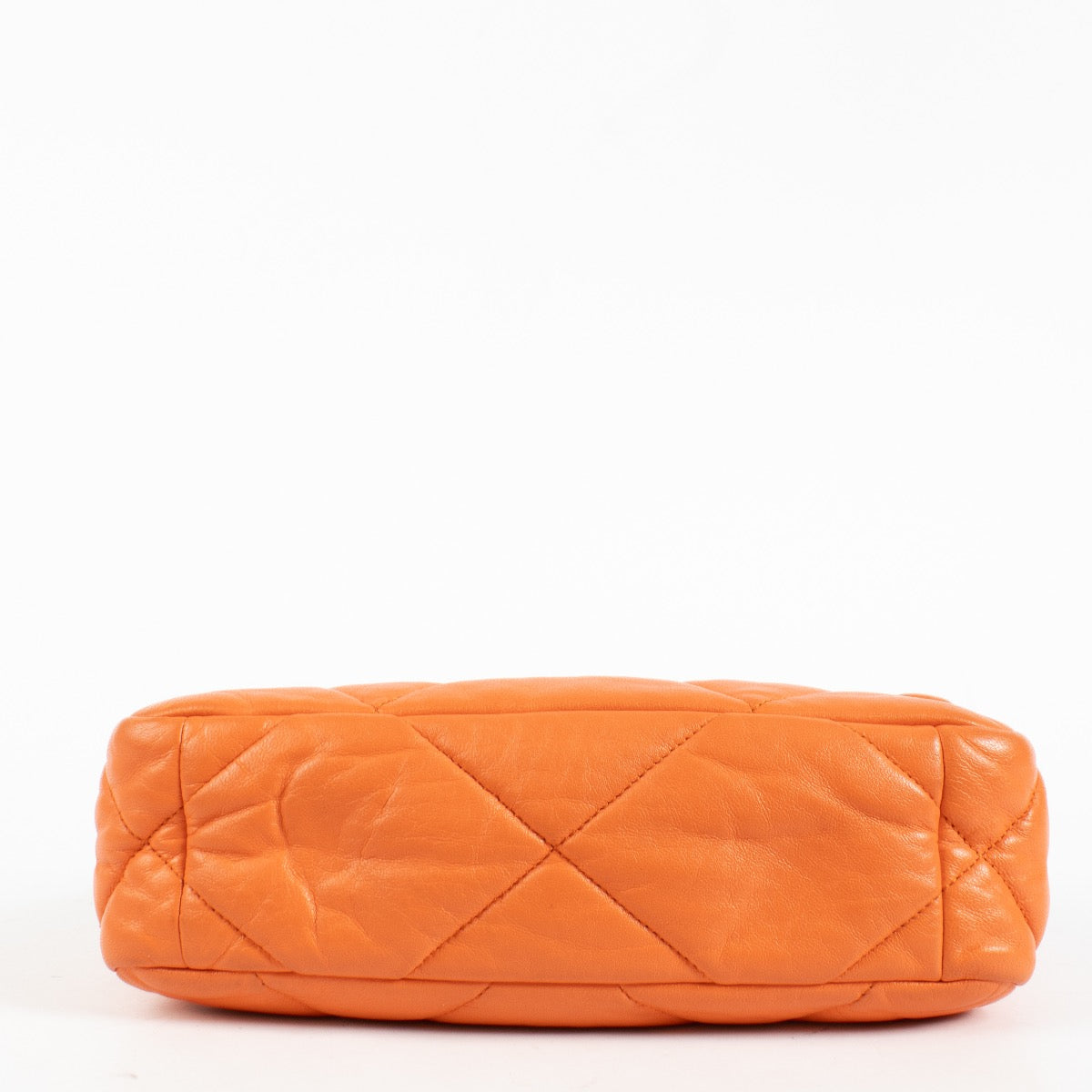 shop 100% authentic second hand Chanel Orange Small Chanel 19 Bag on Labellov.com