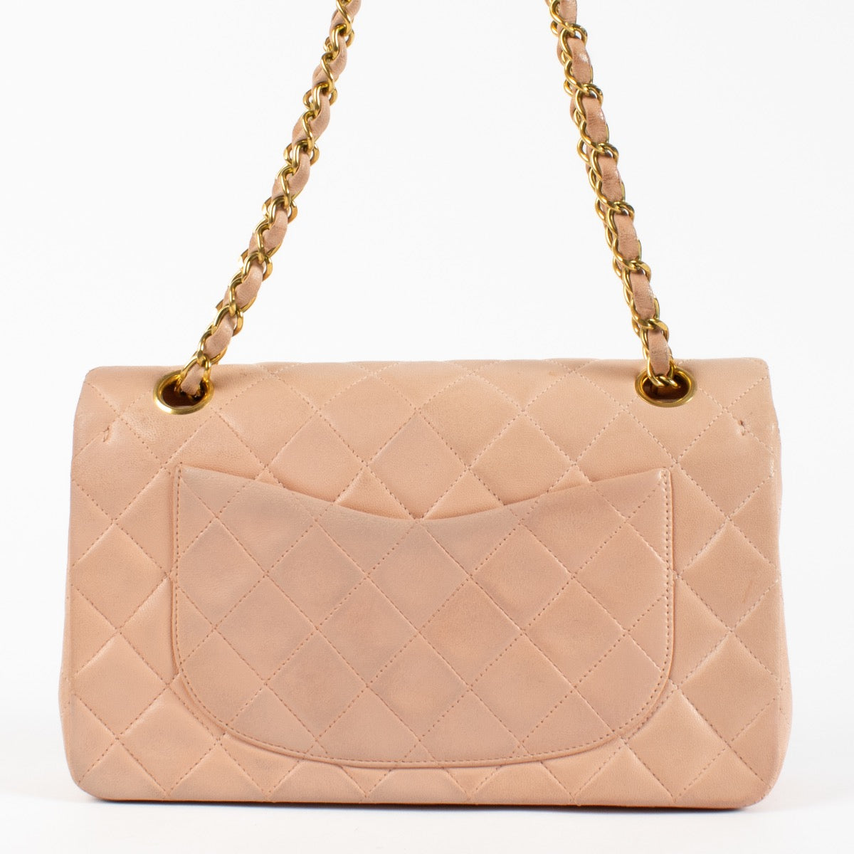 Chanel Vintage Pink Small Classic Flap Bag