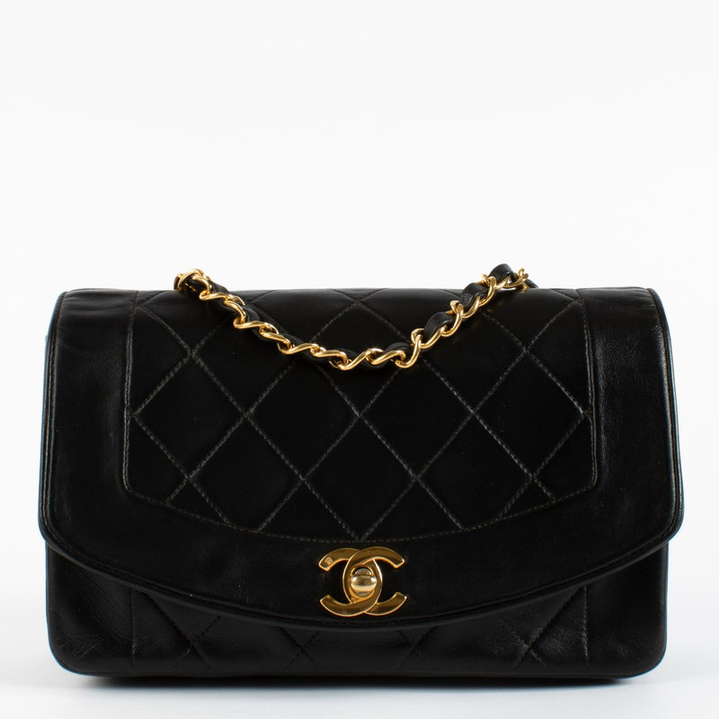 Authentic second hand Chanel Black Small Diana Small Bag on Labellov.com
