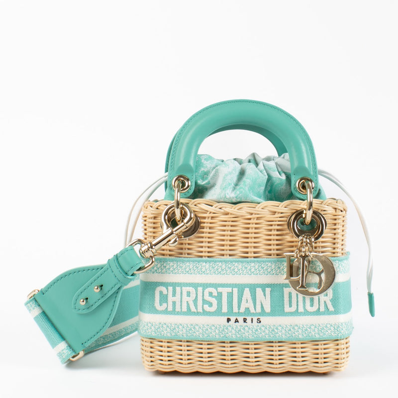 authentic preloved Dior Lady Dior Riviera Mini Bag on Labellov.com